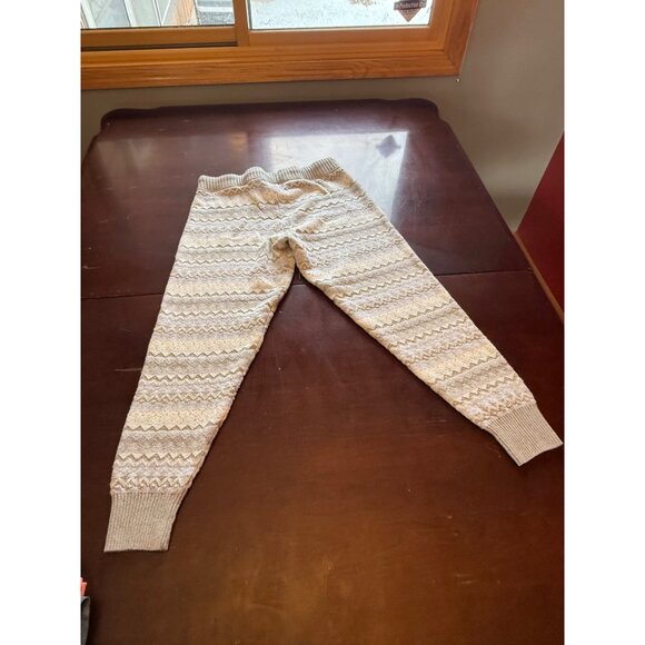 Womens SO Grey Chevron Patterned Lounge Pants Cotton/Polyester Blend XL - Picture 6 of 8